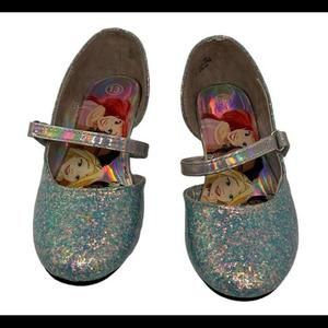Girl Disney Princess 13 Blue Easter Spring Heels Strap Girls Shoes